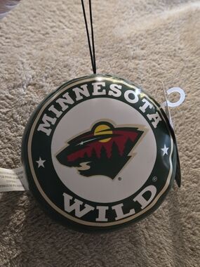 Officially Licensed NHL Minnesota Wild Stuffed Hanging Ornament New